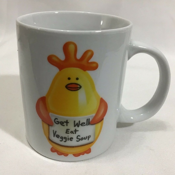 Teleflora Other - Chicken Teleflora Mug Get Well Eat Veggie Soup Veg